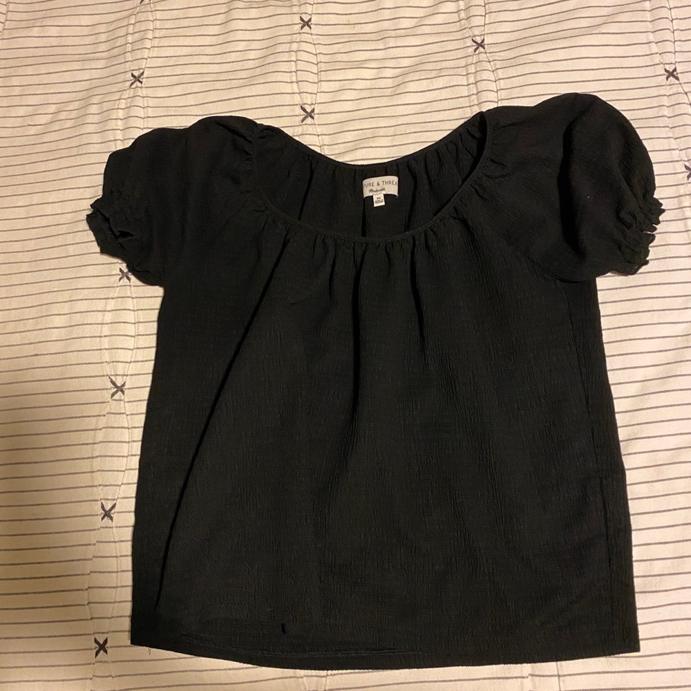 Madewell Puff Sleeve Top